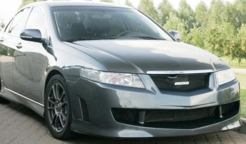 8 399 р. Бампер передний Mugen Style  Acura TSX  CL9 (2003-2008), Honda Accord ( CL,  CM) (2002-2006) (Неокрашенный)  с доставкой в г. Тамбов. Увеличить фотографию 2