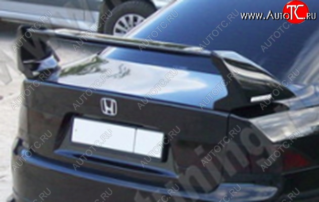 10 699 р. Спойлер высокий составной MUGEN Style var №2  Acura TSX  CU2 (2008-2014), Honda Accord  CU (2008-2011) (Неокрашенный)  с доставкой в г. Тамбов