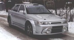 1 949 р. Жабры на капот WRC Evolution Dodge Attitude (2007-2009) (Неокрашенные)  с доставкой в г. Тамбов. Увеличить фотографию 1