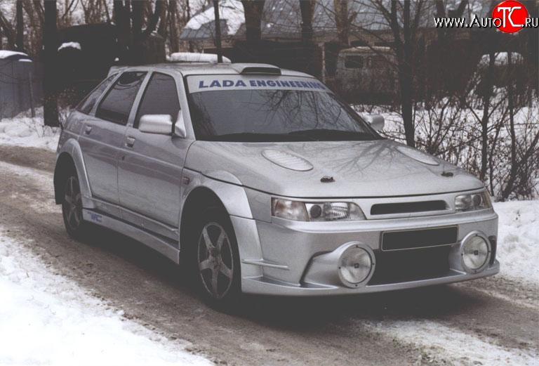 1 949 р. Жабры на капот WRC Evolution Toyota Estima AHR20,XR50 дорестайлинг (2006-2008) (Неокрашенные)  с доставкой в г. Тамбов