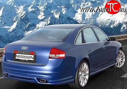 12 599 р. Задний бампер Magnus Style Audi A6 C5 дорестайлинг, седан (1997-2001) (Неокрашенный)  с доставкой в г. Тамбов