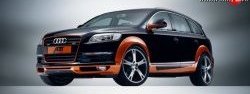 15 799 р. Накладка переднего бампера ABT Audi Q7 4L дорестайлинг (2005-2009)  с доставкой в г. Тамбов. Увеличить фотографию 7