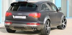 6 999 р. Накладка заднего бампера ABT  Audi Q7  4L (2005-2009) дорестайлинг  с доставкой в г. Тамбов. Увеличить фотографию 2