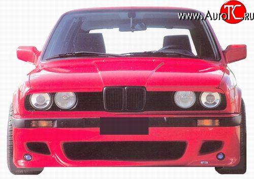 7 999 р. Передний бампер Rieger V1 на BMW 3 серия E30 седан (1982-1991)  с доставкой в г. Тамбов