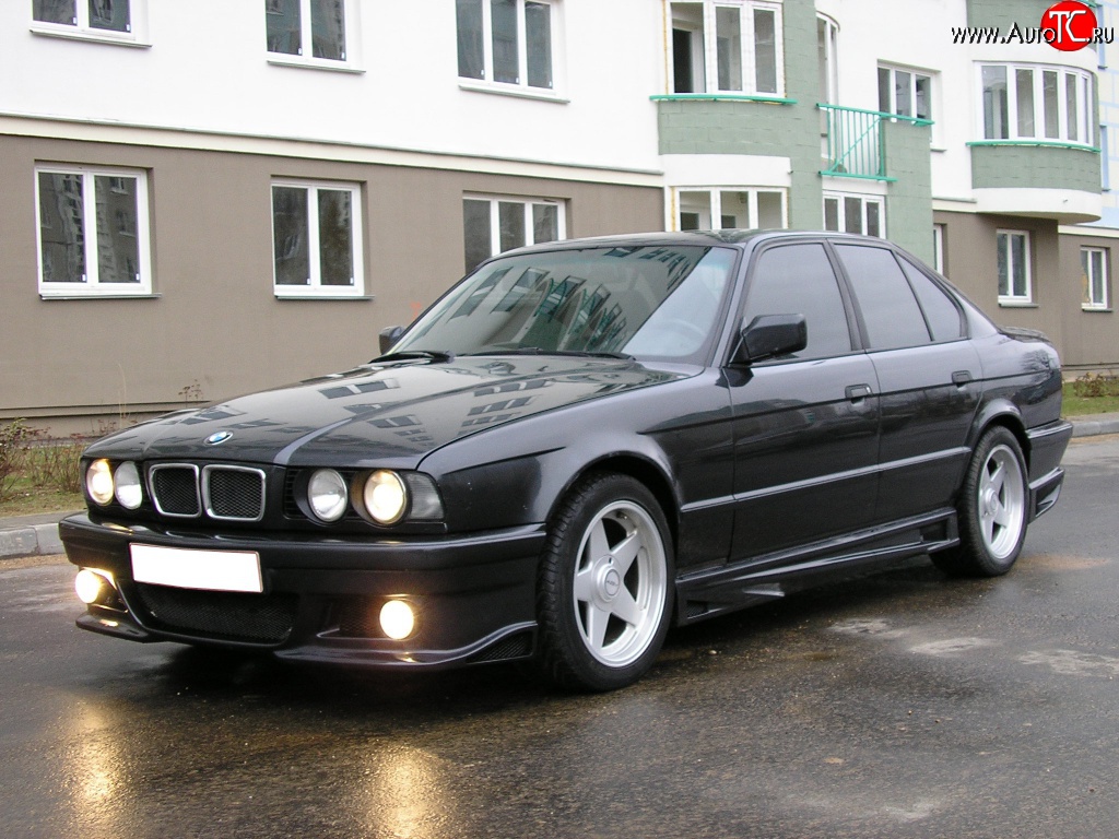 8 399 р. Передний бампер Devil BMW 5 серия E34 седан дорестайлинг (1988-1994)  с доставкой в г. Тамбов