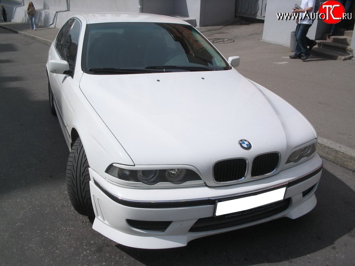 5 199 р. Юбка переднего бампера Devil Style BMW 5 серия E39 седан дорестайлинг (1995-2000)  с доставкой в г. Тамбов