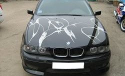 5 199 р. Юбка переднего бампера Devil Style BMW 5 серия E39 седан дорестайлинг (1995-2000)  с доставкой в г. Тамбов. Увеличить фотографию 4