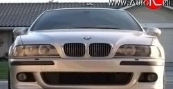 8 149 р. Передний бампер M-Technic BMW 5 серия E39 седан рестайлинг (2000-2003) (Без сетки, Неокрашенный)  с доставкой в г. Тамбов. Увеличить фотографию 3