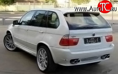 19 649 р. Задний бампер HARGE BMW X5 E53 дорестайлинг (1999-2003) (Неокрашенный)  с доставкой в г. Тамбов