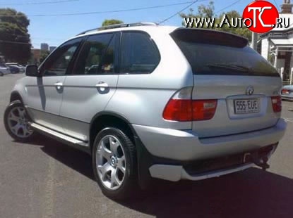 6 449 р. Накладка заднего бампера Sport Package BMW X5 E53 дорестайлинг (1999-2003)  с доставкой в г. Тамбов