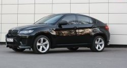 4 749 р. Накладки Global-Tuning на передний бампер автомобиля  BMW X6  E71 (2008-2014) дорестайлинг, рестайлинг (Неокрашенная)  с доставкой в г. Тамбов. Увеличить фотографию 10