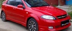 3 499 р. Пороги накладки Street Edition Chevrolet Lacetti хэтчбек (2002-2013) (Неокрашенные)  с доставкой в г. Тамбов. Увеличить фотографию 2