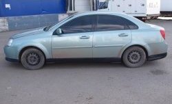 3 399 р. Пороги накладки CTS Chevrolet Lacetti седан (2002-2013) (Неокрашенные)  с доставкой в г. Тамбов. Увеличить фотографию 2