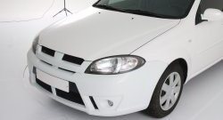 5 599 р. Передний бампер Style Chevrolet Lacetti хэтчбек (2002-2013) (Неокрашенный)  с доставкой в г. Тамбов. Увеличить фотографию 2