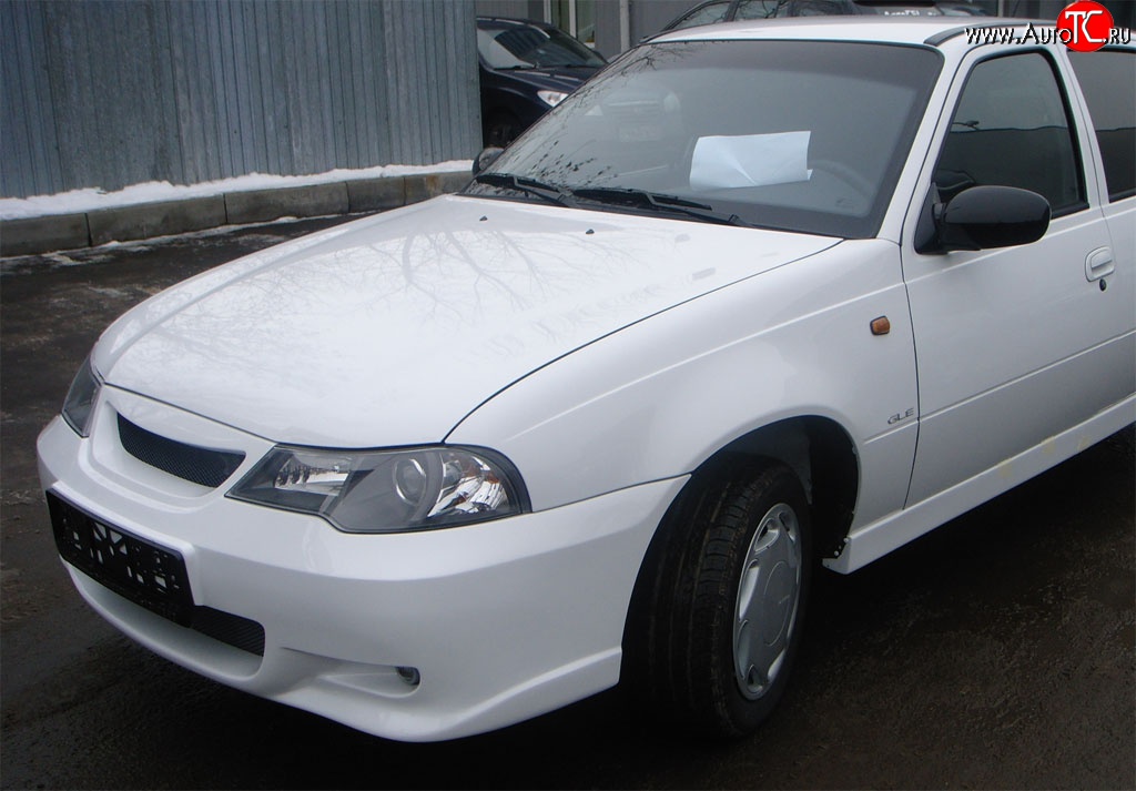 6 099 р. Пороги накладки GT Dynamics Daewoo Nexia рестайлинг (2008-2015) (Неокрашенные)  с доставкой в г. Тамбов