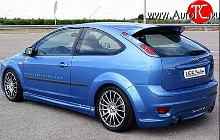 3 249 р. Спойлер ICC Ford Focus 2 хэтчбэк 3 дв. дорестайлинг (2004-2007)  с доставкой в г. Тамбов