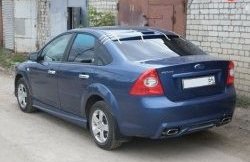 17 999 р. Задний бампер M-VRS Ford Focus 2  седан дорестайлинг (2004-2008) (Неокрашенный)  с доставкой в г. Тамбов. Увеличить фотографию 2