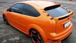 5 499 р. Нижний спойлер крышки багажника Sport Ford Focus 2 хэтчбэк 3 дв. дорестайлинг (2004-2007) (Неокрашенный)  с доставкой в г. Тамбов. Увеличить фотографию 1