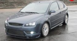 5 899 р. Пороги накладки Sport Ford Focus 2 хэтчбэк 3 дв. рестайлинг (2007-2011) (Неокрашенные)  с доставкой в г. Тамбов. Увеличить фотографию 2