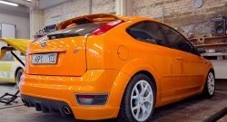 5 999 р. Накладка заднего бампера ST Sport Ford Focus 2 хэтчбэк 3 дв. дорестайлинг (2004-2007) (Неокрашенный)  с доставкой в г. Тамбов. Увеличить фотографию 5