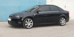 4 649 р. Пороги накладки ICС Ford Focus 2 седан рестайлинг (2007-2011) (Неокрашенные)  с доставкой в г. Тамбов. Увеличить фотографию 3