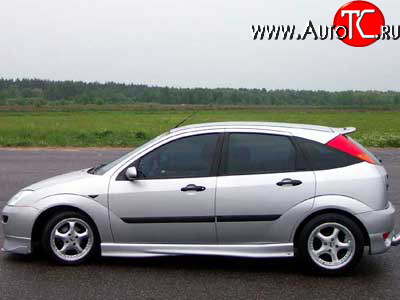 3 699 р. Пороги накладки Sport V1 Ford Focus 1 седан дорестайлинг (1998-2002)  с доставкой в г. Тамбов