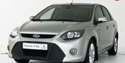 5 699 р. Передний бампер YTR  Ford Focus  2 (2007-2011) седан рестайлинг, универсал рестайлинг, хэтчбэк 3 дв. рестайлинг, хэтчбэк 5 дв. рестайлинг (Неокрашенный)  с доставкой в г. Тамбов. Увеличить фотографию 4