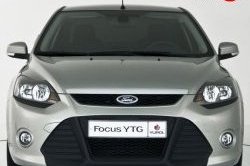 5 699 р. Передний бампер YTR  Ford Focus  2 (2007-2011) седан рестайлинг, универсал рестайлинг, хэтчбэк 3 дв. рестайлинг, хэтчбэк 5 дв. рестайлинг (Неокрашенный)  с доставкой в г. Тамбов. Увеличить фотографию 5