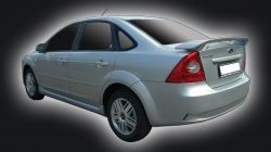 6 499 р. Задний бампер GT Dynamics Ford Focus 2  седан дорестайлинг (2004-2008) (Неокрашенный)  с доставкой в г. Тамбов. Увеличить фотографию 1