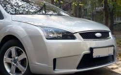 14 299 р. Передний бампер Concept Ford Focus 2  седан дорестайлинг (2004-2008) (Неокрашенный)  с доставкой в г. Тамбов. Увеличить фотографию 5