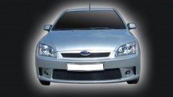 2 549 р. Решётка радиатора GT Dynamics Ford Focus 2  седан дорестайлинг (2004-2008) (Неокрашенная)  с доставкой в г. Тамбов. Увеличить фотографию 2