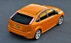 6 999 р. Спойлер ST  Ford Focus  2 (2004-2011) хэтчбэк 3 дв. дорестайлинг, хэтчбэк 5 дв. дорестайлинг, хэтчбэк 3 дв. рестайлинг, хэтчбэк 5 дв. рестайлинг (Неокрашенный)  с доставкой в г. Тамбов. Увеличить фотографию 2