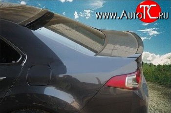 4 199 р. Накладка Elegance Light на заднее лобовое стекло автомобиля  Honda Accord  CU (2008-2011) седан дорестайлинг (Неокрашенный)  с доставкой в г. Тамбов