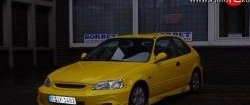 7 999 р. Передний бампер Racing Honda Civic ES седан дорестайлинг (2000-2003)  с доставкой в г. Тамбов. Увеличить фотографию 1