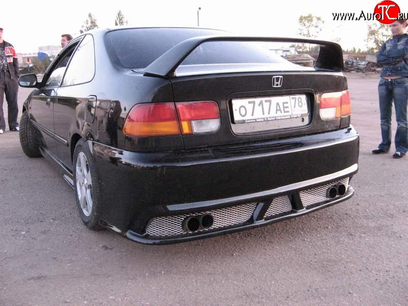 5 499 р. Задний бампер VeilSide Honda Civic EJ,EK,EM седан дорестайлинг (1995-1998)  с доставкой в г. Тамбов