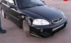 5 049 р. Передний бампер на Honda Civic EJ,EK,EM седан дорестайлинг (1995-1998)  с доставкой в г. Тамбов. Увеличить фотографию 2