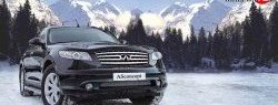 Накладка переднего бампера ASconcept INFINITI FX35 S50 дорестайлинг (2002-2005)