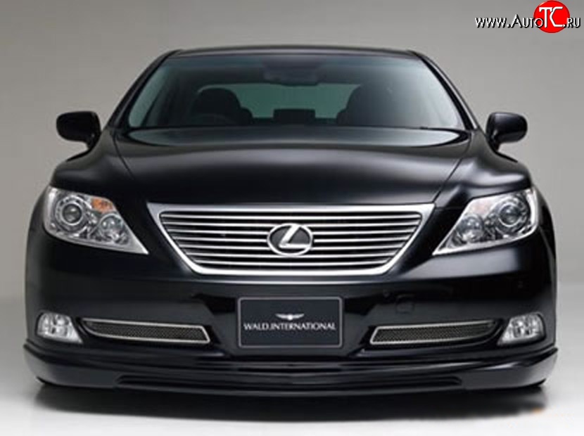 15 699 р. Накладка переднего бампера Wald Lexus LS460 XF40 дорестайлинг (2006-2009) (Неокрашенная)  с доставкой в г. Тамбов