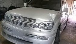 14 149 р. Накладка переднего бампера JAOS Style Lexus LX470 J100 дорестайлинг (1998-2002) (Неокрашенная)  с доставкой в г. Тамбов. Увеличить фотографию 2