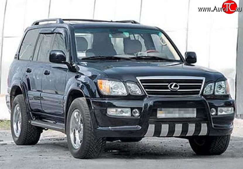 18 449 р. Передний бампер Red Aleti Lexus LX470 J100 дорестайлинг (1998-2002) (Неокрашенный)  с доставкой в г. Тамбов