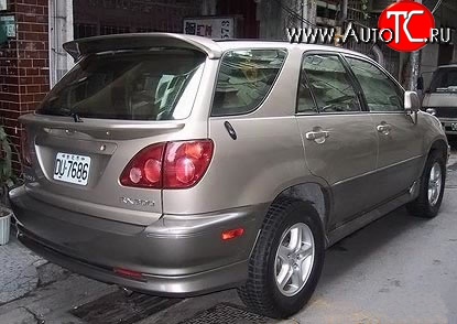 8 949 р. Накладка заднего бампера RX Lexus RX300 XU10 дорестайлинг (1995-2001) (Неокрашенная)  с доставкой в г. Тамбов