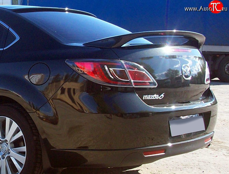 5 899 р. Спойлер EX-Style V2 Mazda 6 GH дорестайлинг седан (2007-2010) (Неокрашенный)  с доставкой в г. Тамбов