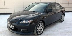 4 599 р. Пороги накладки Global-Tuning  Mazda 3/Axela  BK (2003-2009) дорестайлинг седан, рестайлинг седан (Неокрашенные)  с доставкой в г. Тамбов. Увеличить фотографию 2