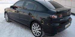 4 599 р. Пороги накладки Global-Tuning  Mazda 3/Axela  BK (2003-2009) дорестайлинг седан, рестайлинг седан (Неокрашенные)  с доставкой в г. Тамбов. Увеличить фотографию 3