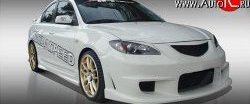 619 р. Реснички Mazda-Speed Mazda 3/Axela BK дорестайлинг седан (2003-2006) (Неокрашенные)  с доставкой в г. Тамбов. Увеличить фотографию 1