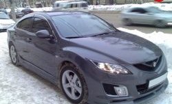 1 149 р. Реснички EX-Style Mazda 6 GH дорестайлинг лифтбэк (2007-2010) (Неокрашенные)  с доставкой в г. Тамбов. Увеличить фотографию 3