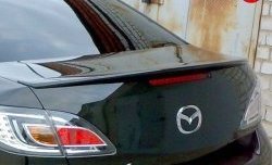 3 899 р. Спойлер EX-Style V1 Mazda 6 GH дорестайлинг седан (2007-2010) (Неокрашенный)  с доставкой в г. Тамбов. Увеличить фотографию 3