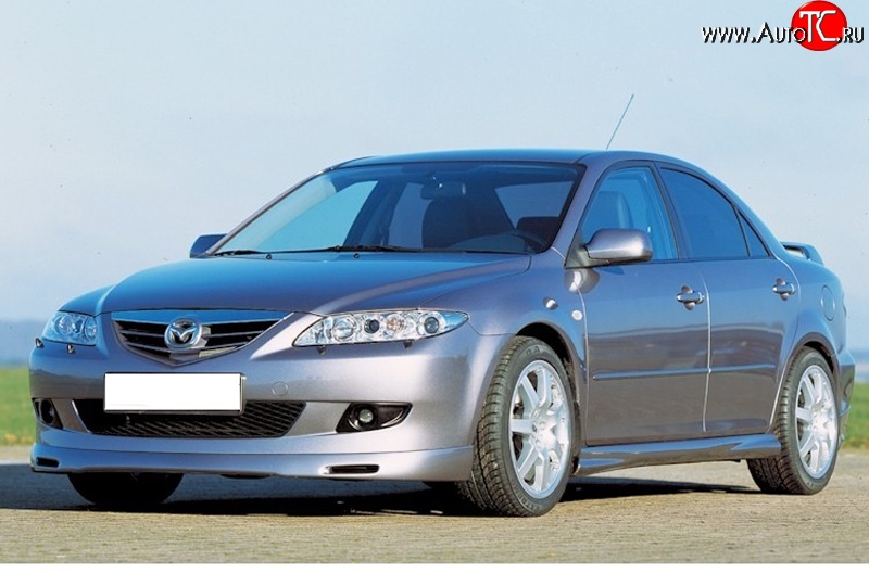 9 499 р. Накладка переднего бампера ATH Mazda 6 GG седан дорестайлинг (2002-2005)  с доставкой в г. Тамбов