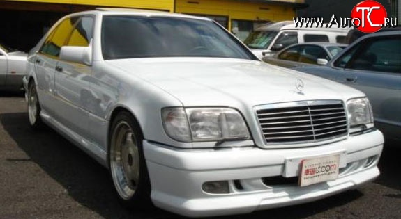 14 149 р. Передний бампер WALD Mercedes-Benz S class W140 Седан (1991-1998) (Неокрашенный)  с доставкой в г. Тамбов