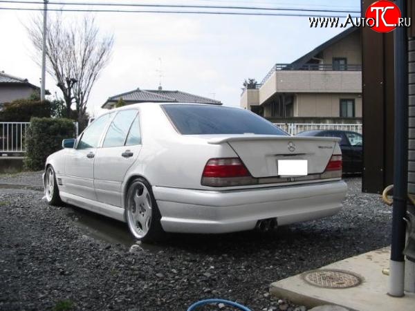 14 149 р. Задний бампер WALD  Mercedes-Benz S class  W140 (1991-1998) Седан (Неокрашенный)  с доставкой в г. Тамбов